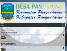 Tablet Screenshot of pananjung.com